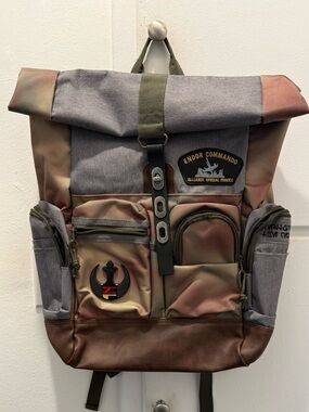 Star Wars • Battle of Endor Backpack | Rolltop Camo Rucksack | Heroes & Villains